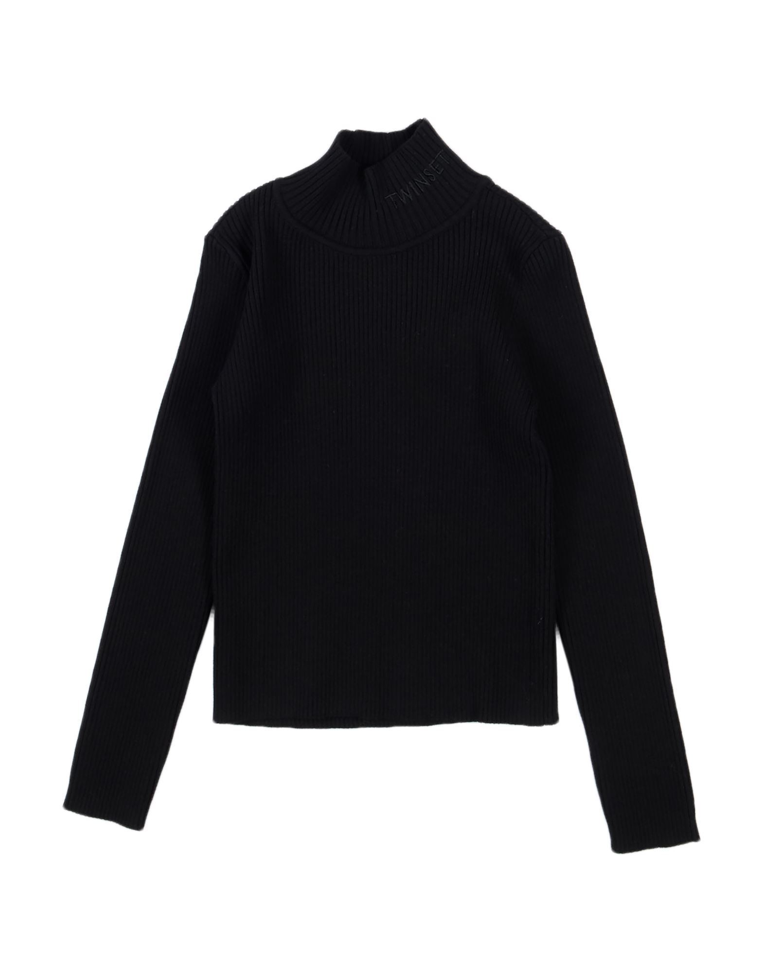 TWINSET Rollkragenpullover Kinder Schwarz von TWINSET