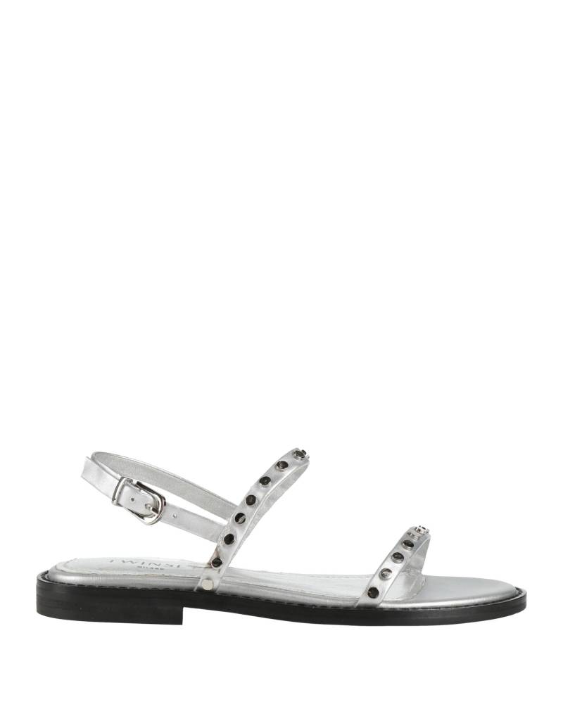 TWINSET Sandale Damen Silber von TWINSET