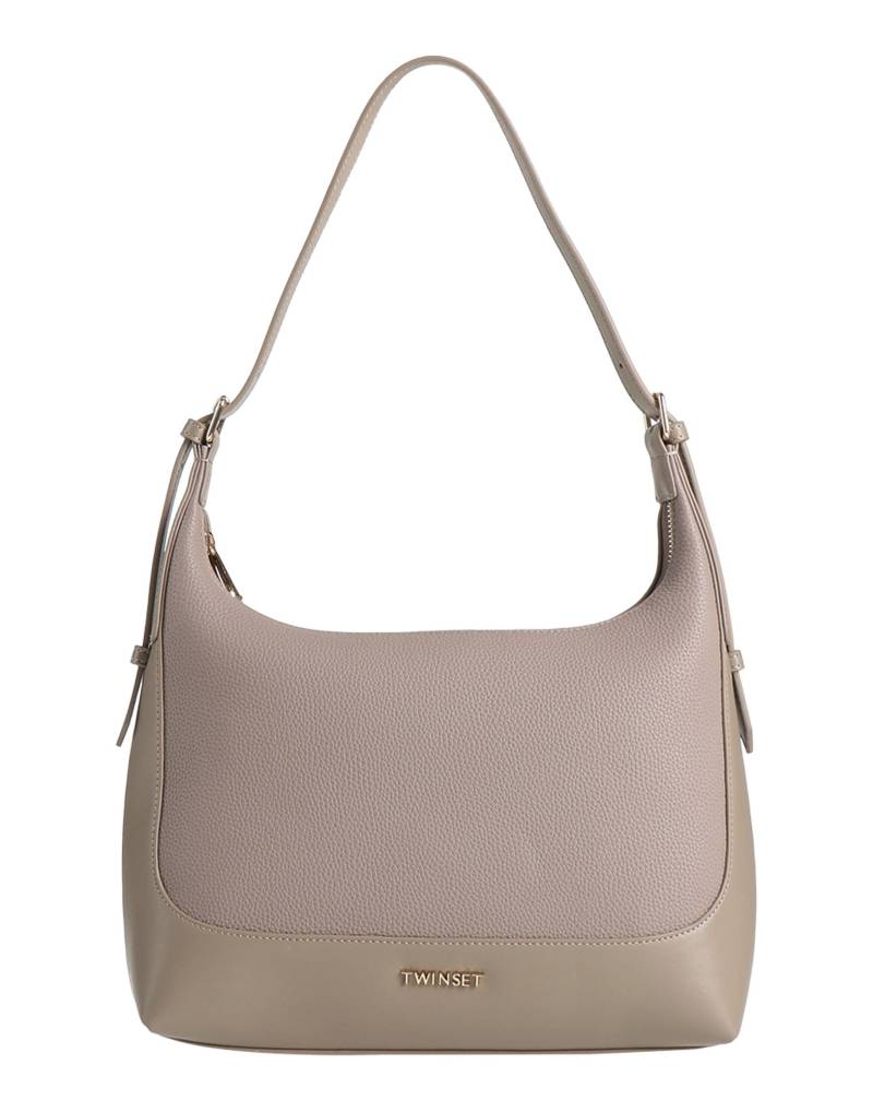 TWINSET Schultertasche Damen Maulwurfsgrau von TWINSET
