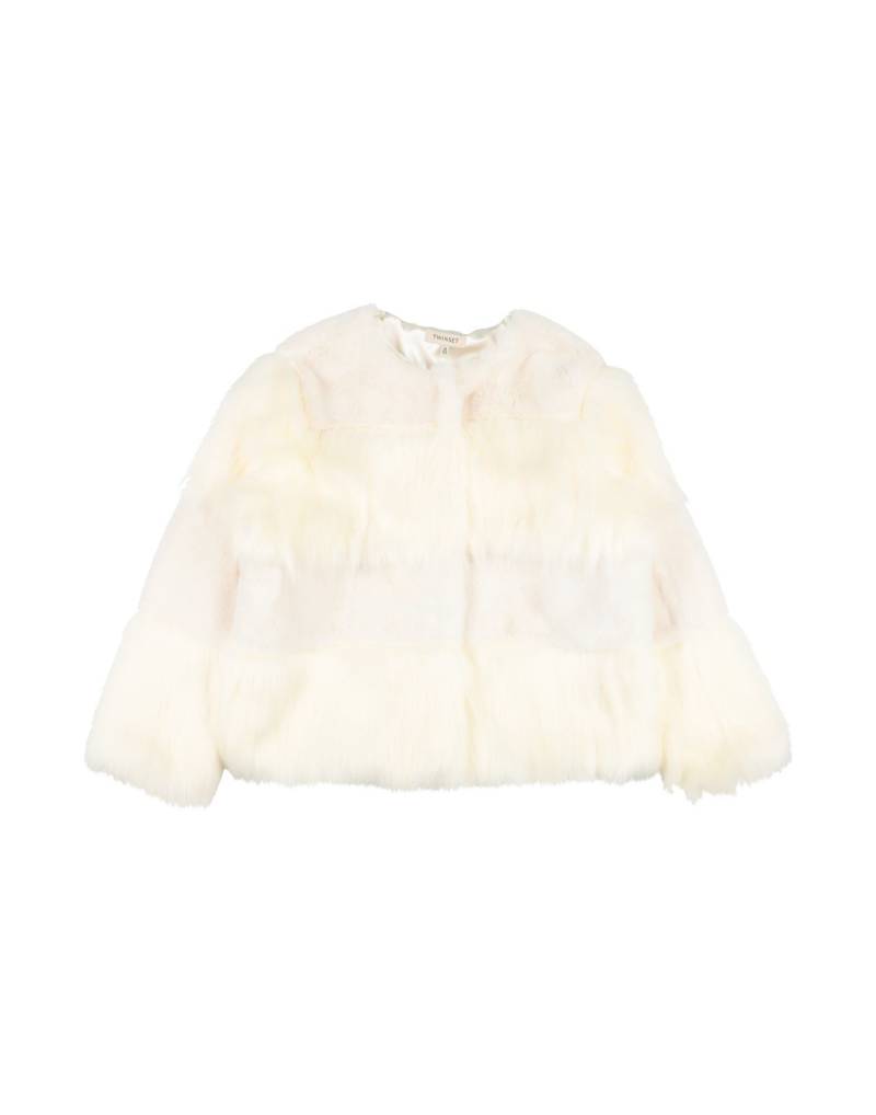 TWINSET Shearling- & Kunstfell Kinder Elfenbein von TWINSET