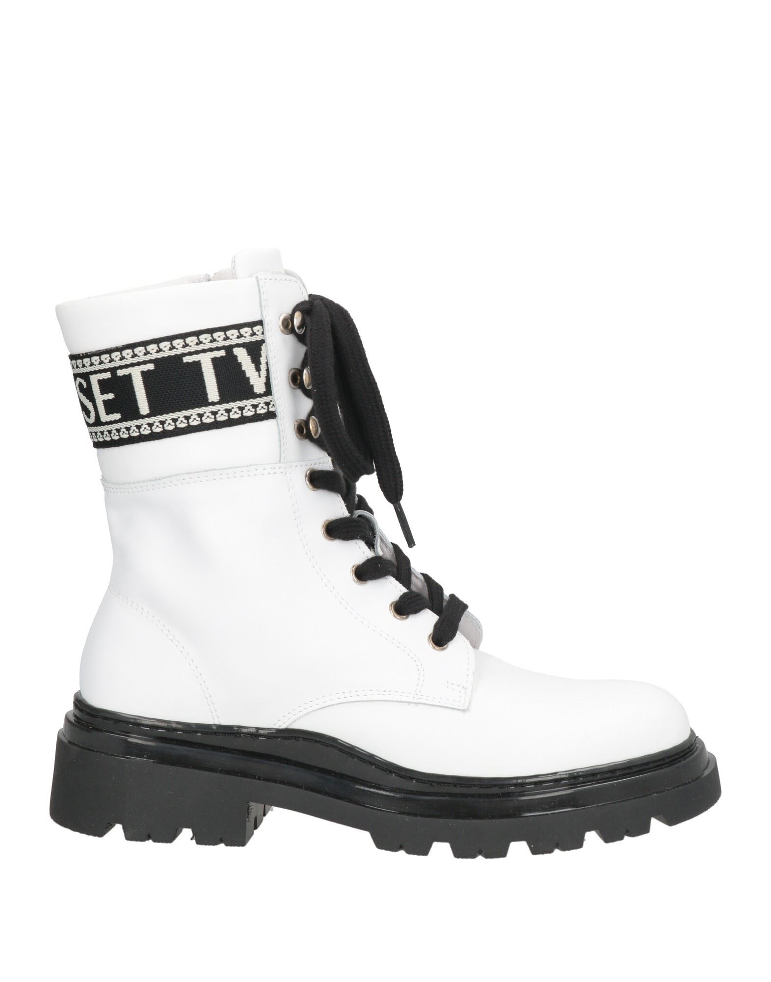 TWINSET Stiefelette Damen Weiß von TWINSET