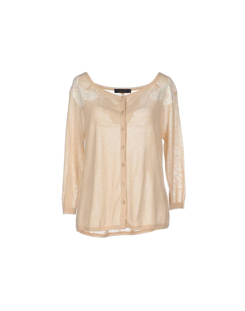 TWINSET Strickjacke Damen Beige TWINSET Strickjacke Damen Beige von TWINSET