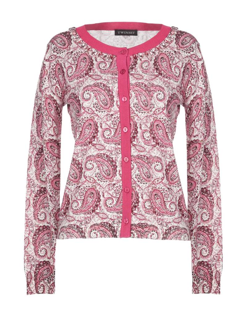 TWINSET Strickjacke Damen Fuchsia von TWINSET