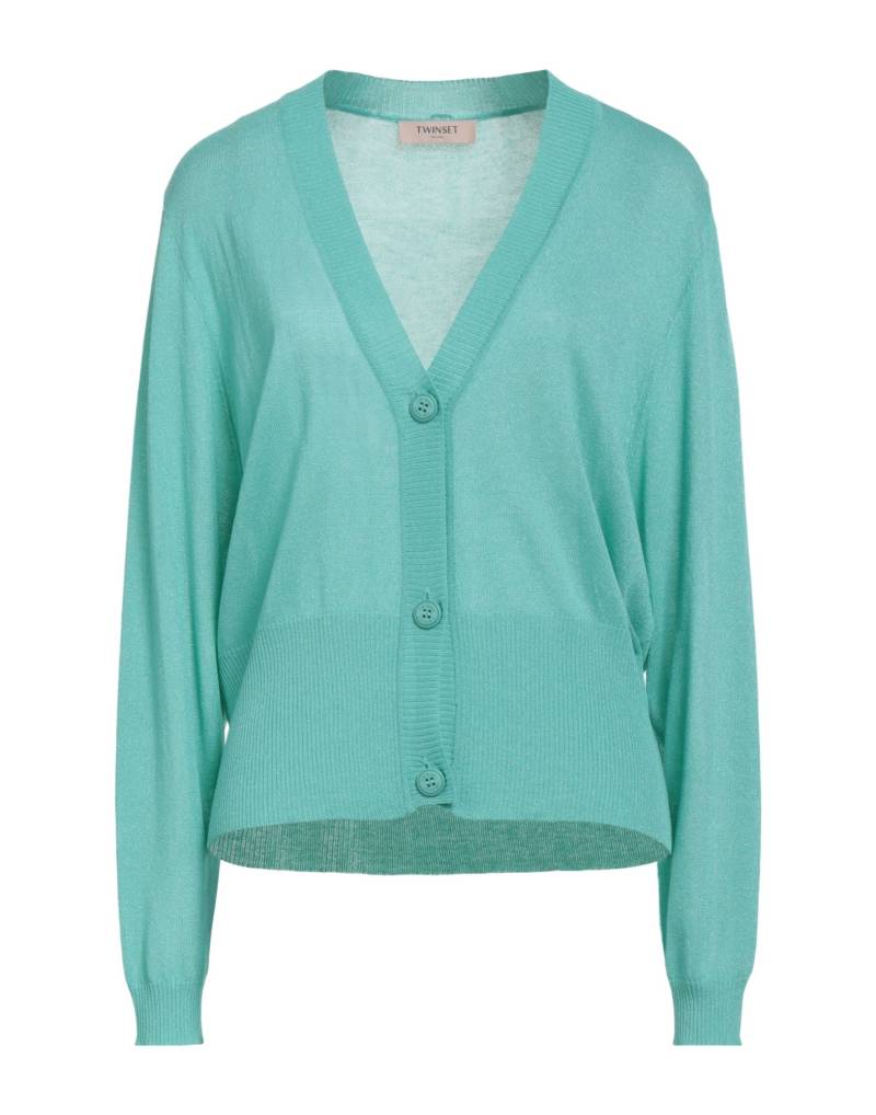 TWINSET Strickjacke Damen Tūrkis von TWINSET