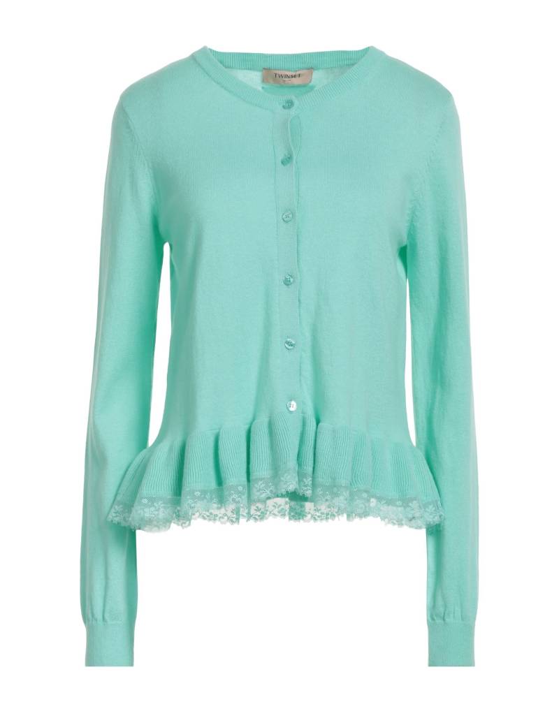 TWINSET Strickjacke Damen Tūrkis von TWINSET