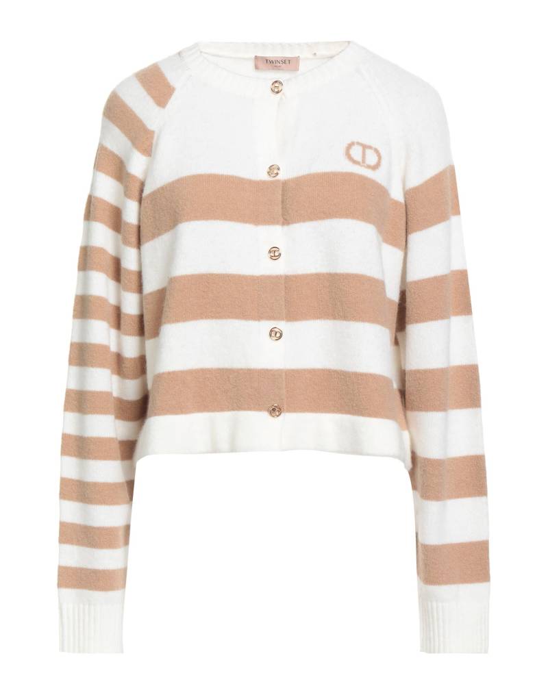 TWINSET Strickjacke Damen Weiß von TWINSET