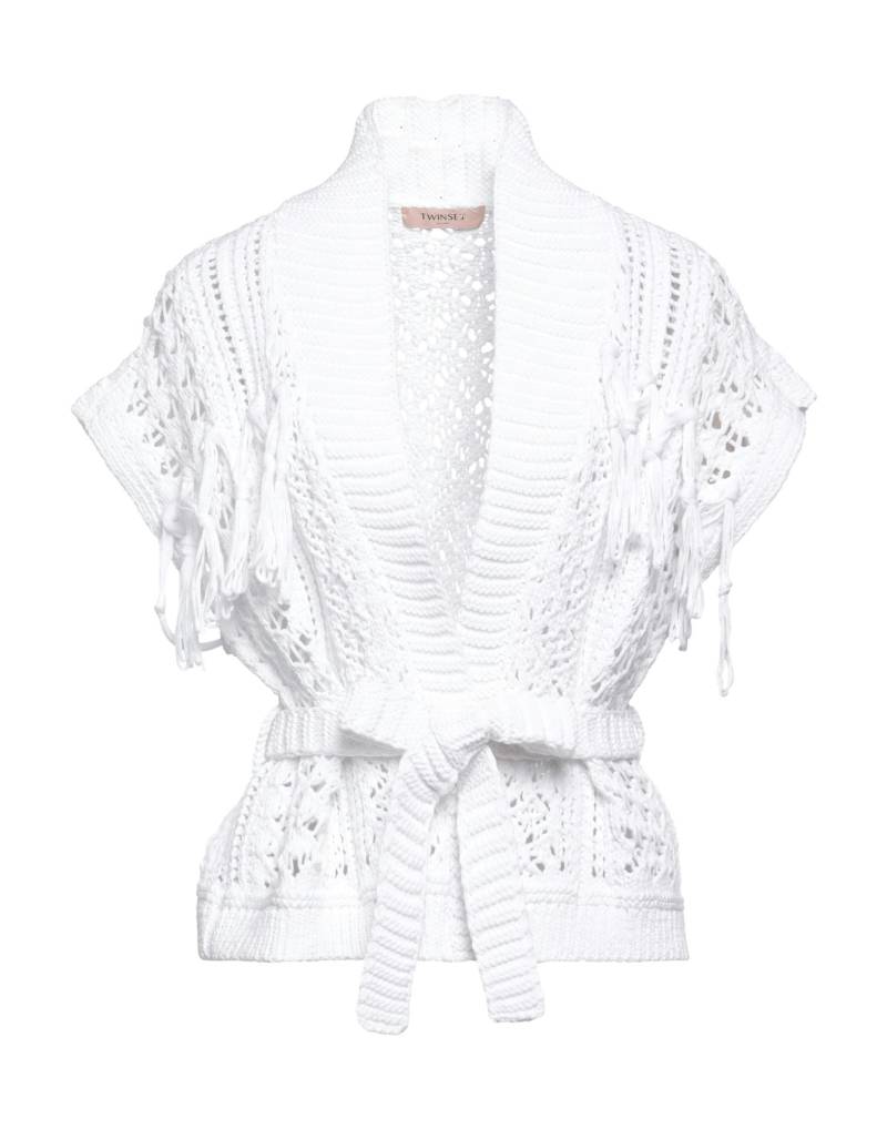 TWINSET Strickjacke Damen Weiß von TWINSET