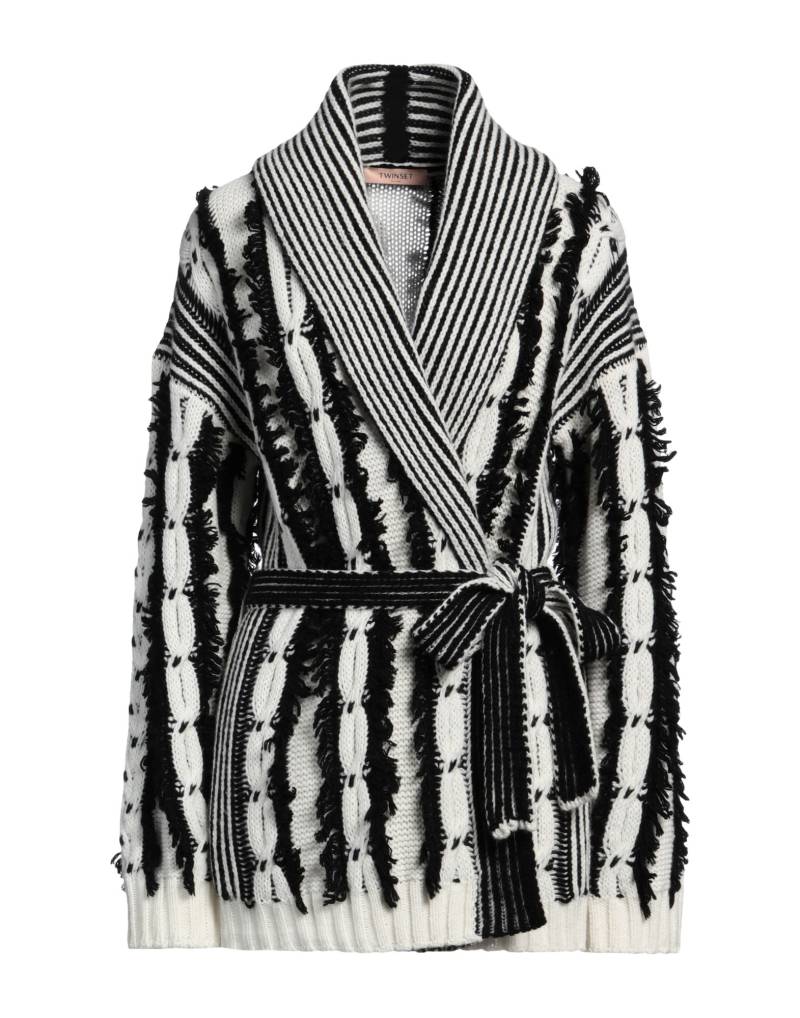 TWINSET Strickjacke Damen Weiß von TWINSET