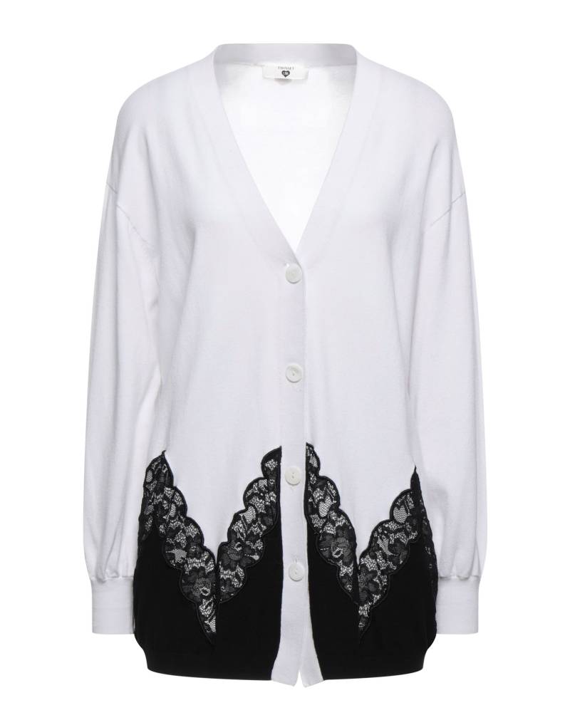 TWINSET Strickjacke Damen Weiß von TWINSET