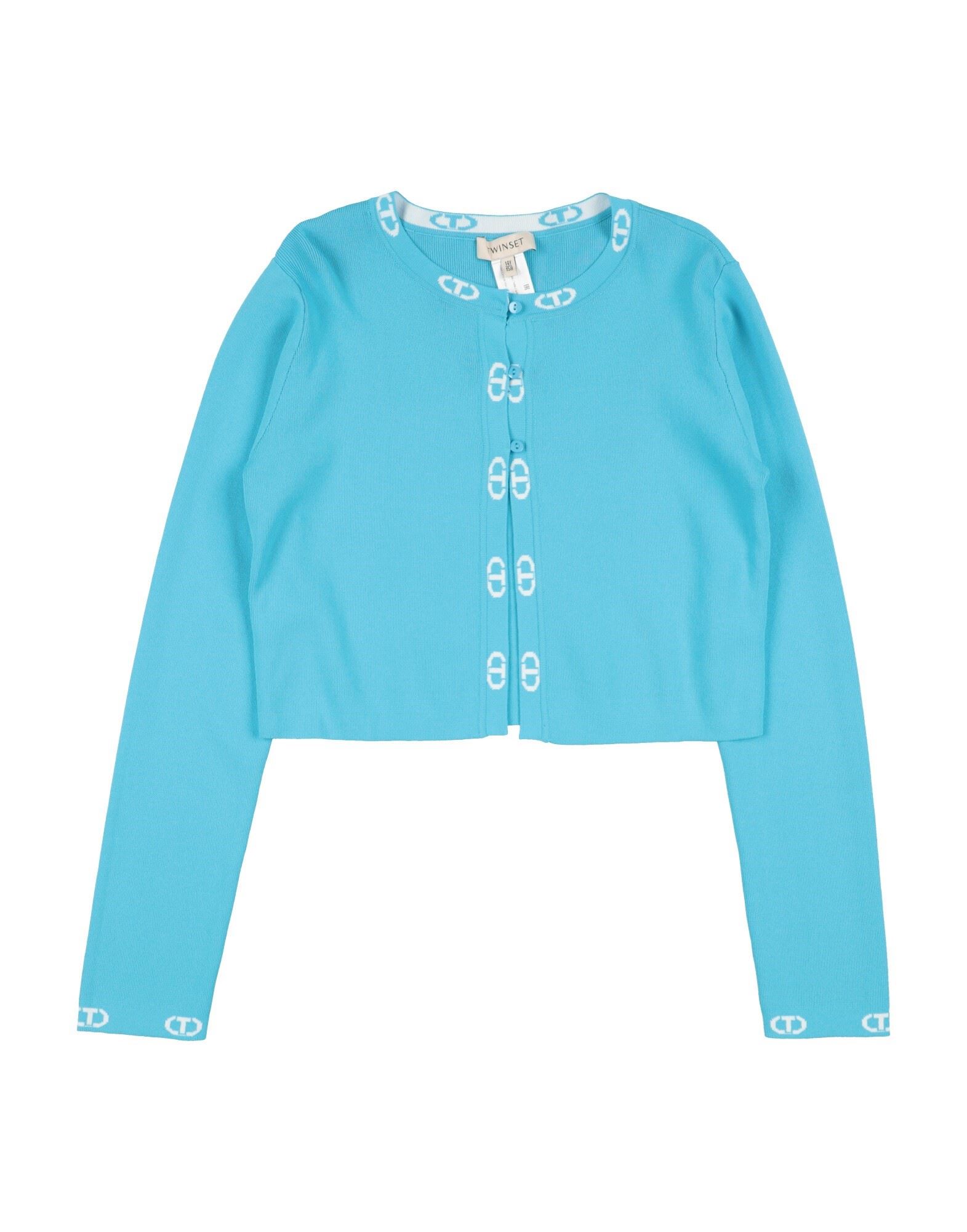 TWINSET Strickjacke Kinder Azurblau von TWINSET