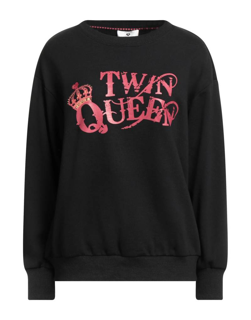 TWINSET Sweatshirt Damen Schwarz von TWINSET