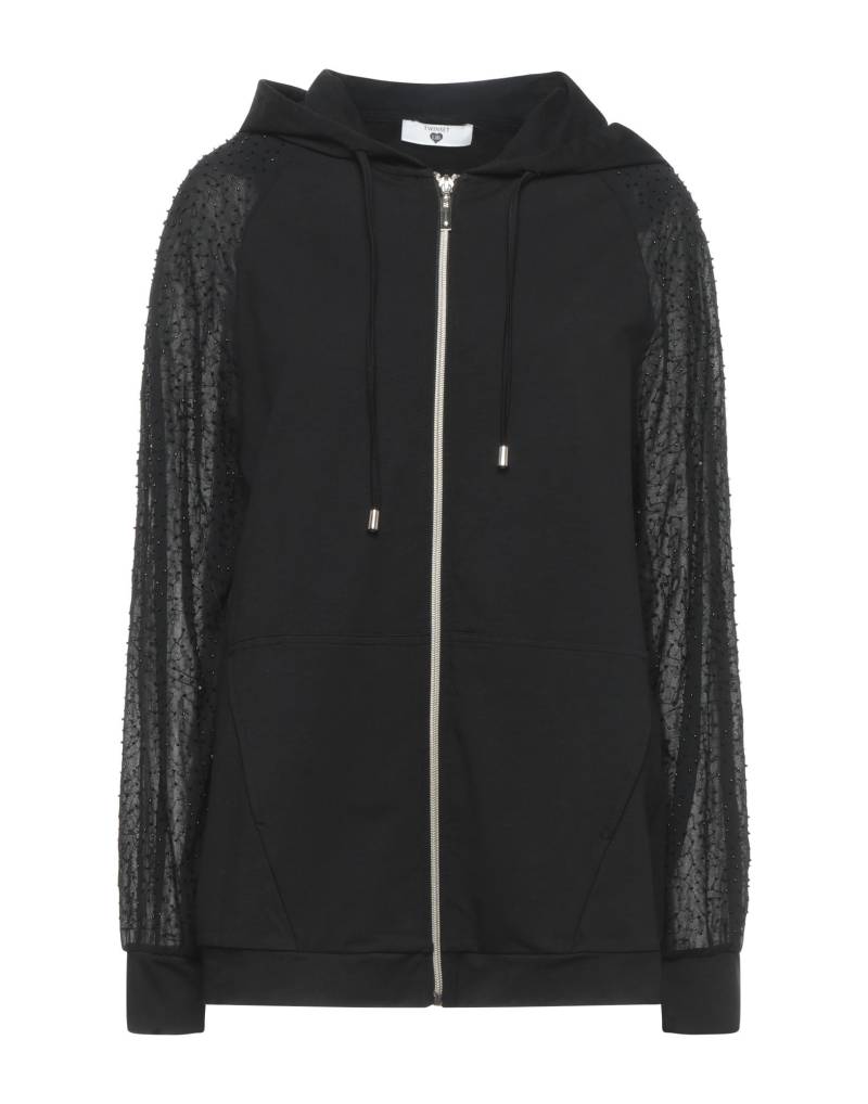 TWINSET Sweatshirt Damen Schwarz von TWINSET