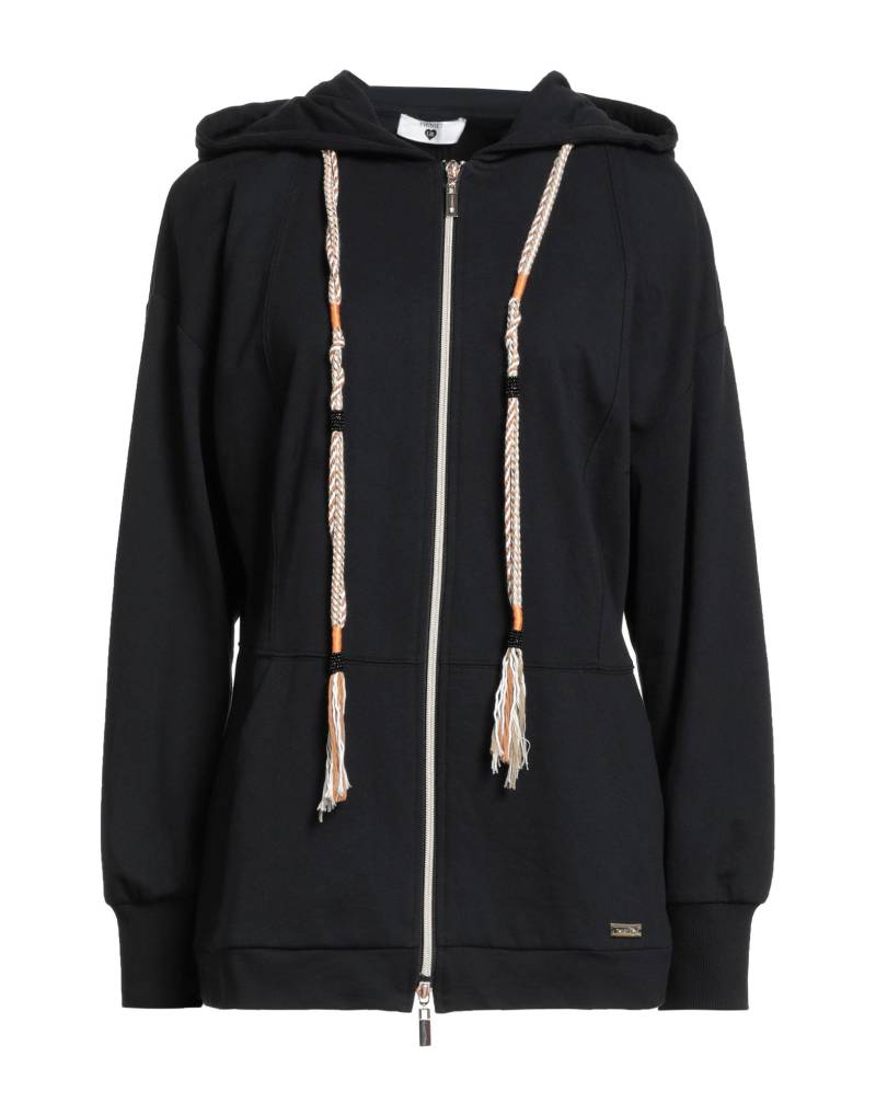 TWINSET Sweatshirt Damen Schwarz von TWINSET