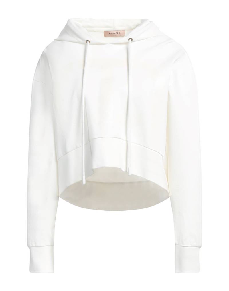 TWINSET Sweatshirt Damen Weiß von TWINSET