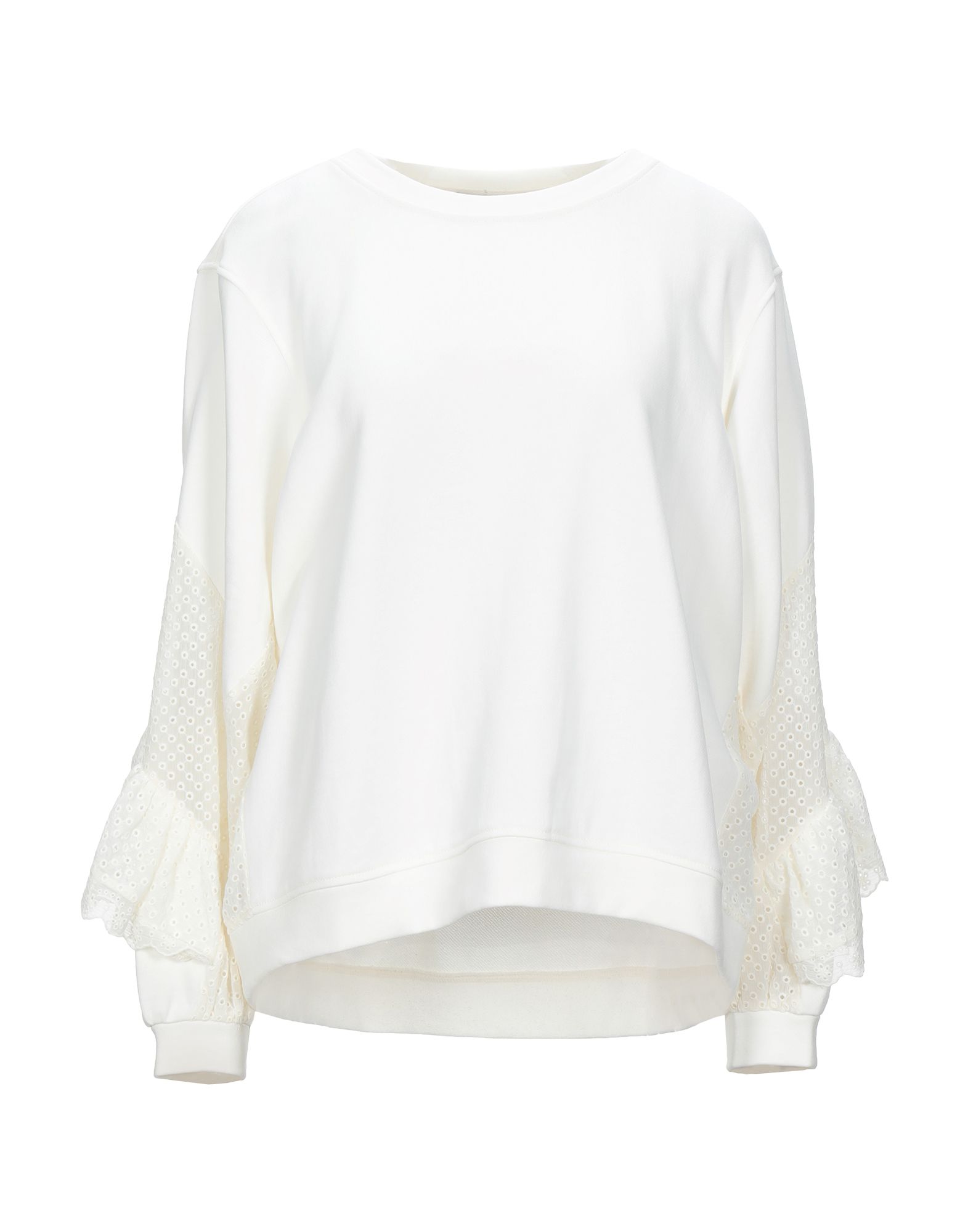 TWINSET Sweatshirt Damen Weiß von TWINSET