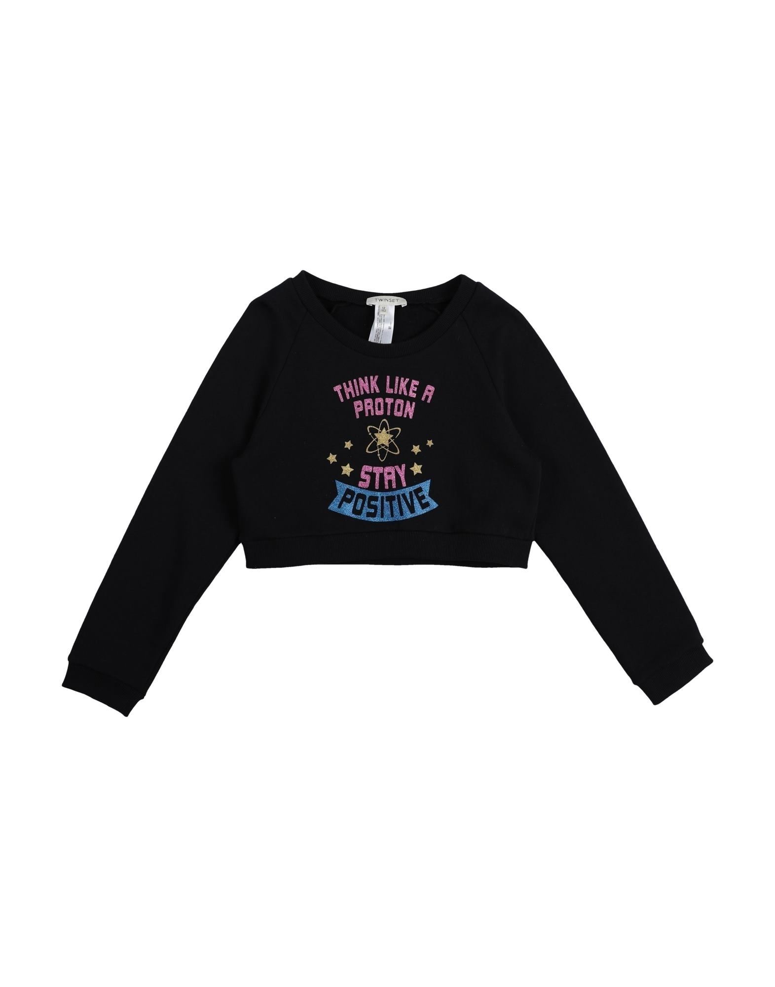 TWINSET Sweatshirt Kinder Schwarz von TWINSET