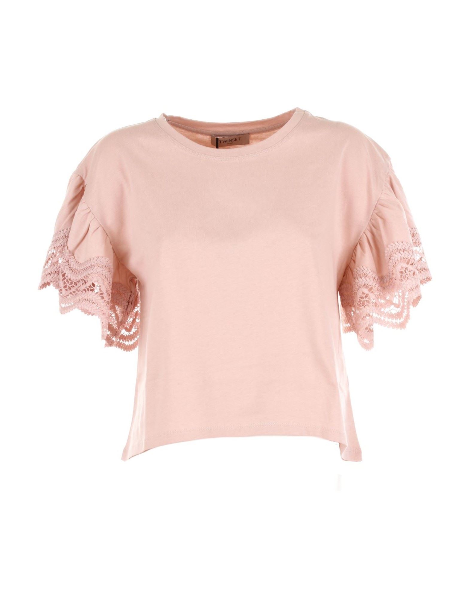 TWINSET T-shirts Damen Rosa von TWINSET