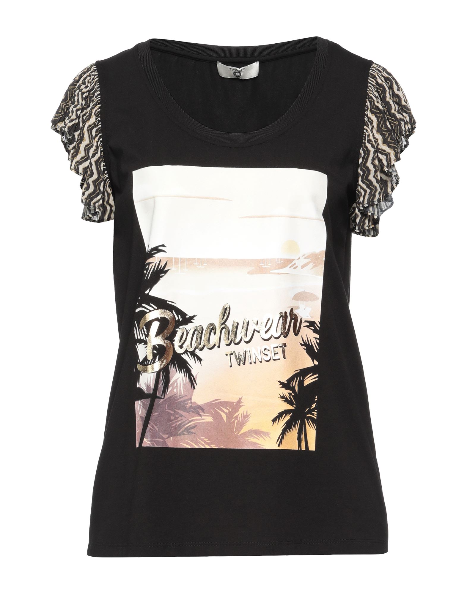 TWINSET T-shirts Damen Schwarz von TWINSET