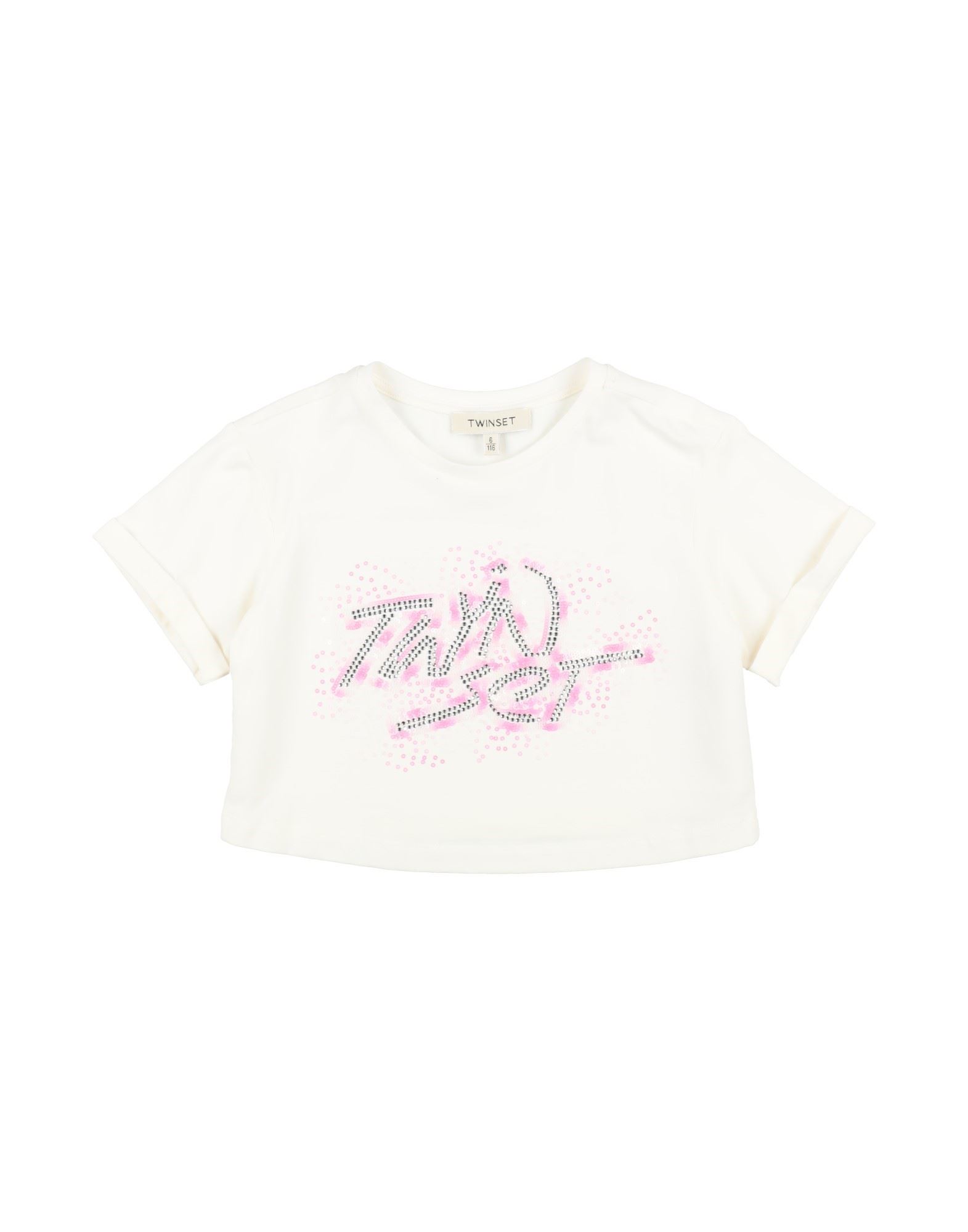 TWINSET T-shirts Kinder Off white von TWINSET