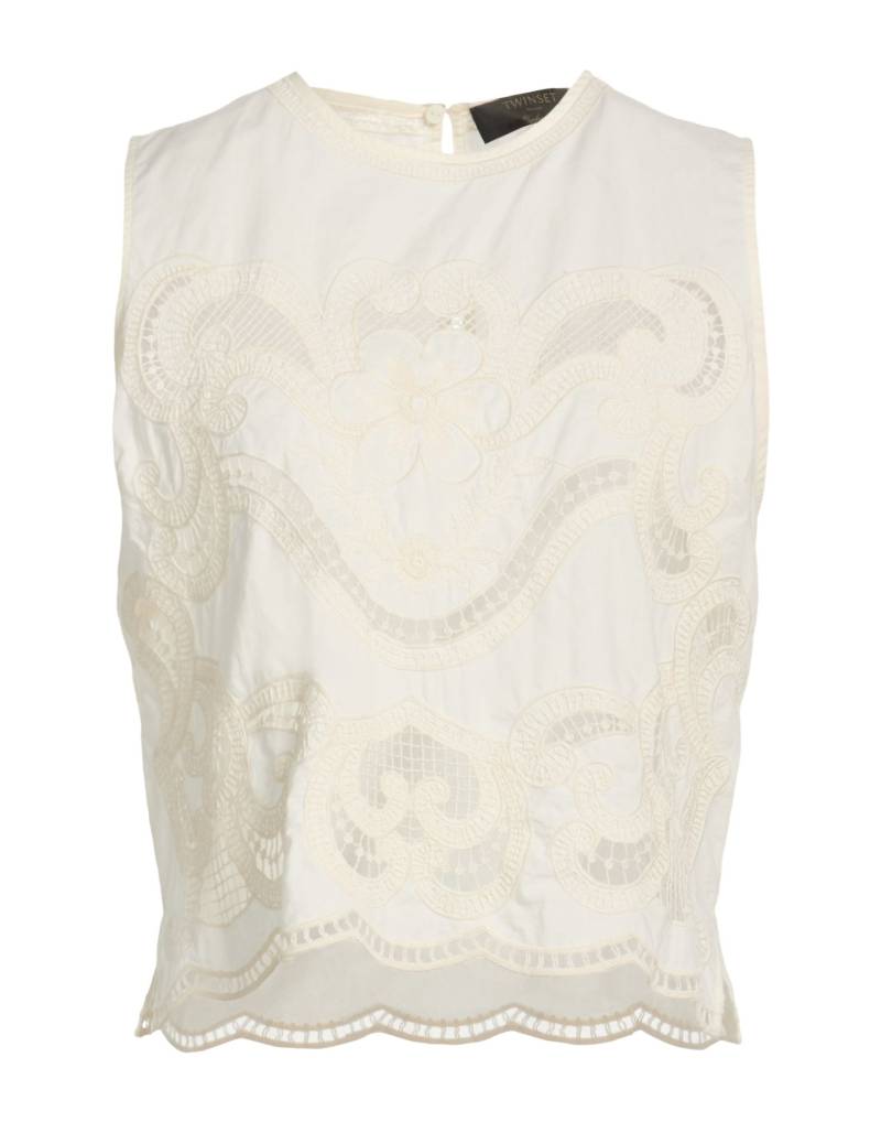 TWINSET Top Damen Elfenbein von TWINSET