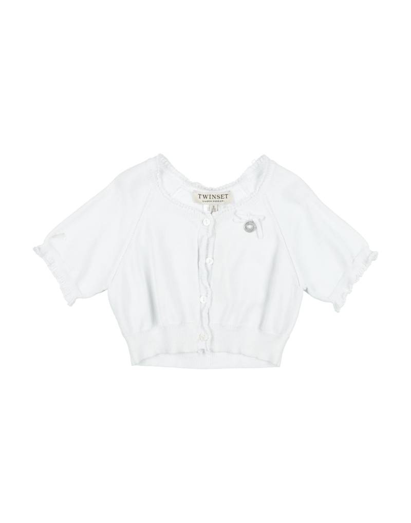 TWINSET Wickelpullover Kinder Weiß von TWINSET