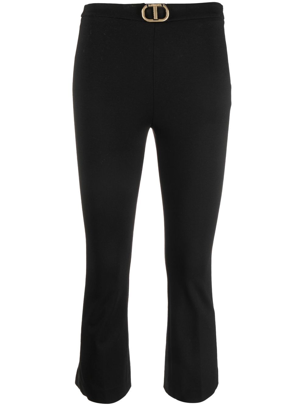 TWINSET Klassische Cropped-Hose - Schwarz von TWINSET