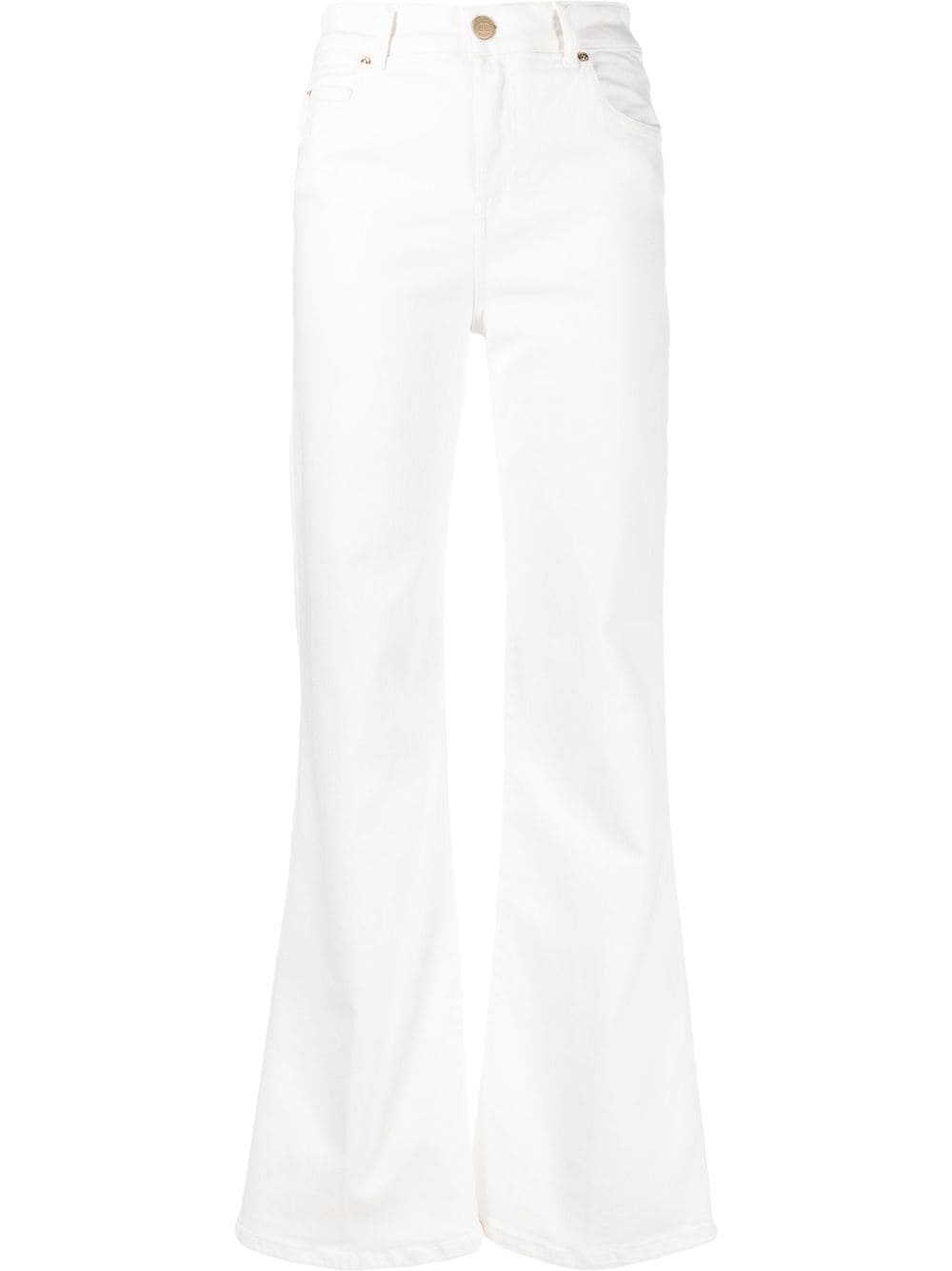 TWINSET Jeans mit geradem Bein - Weiß von TWINSET