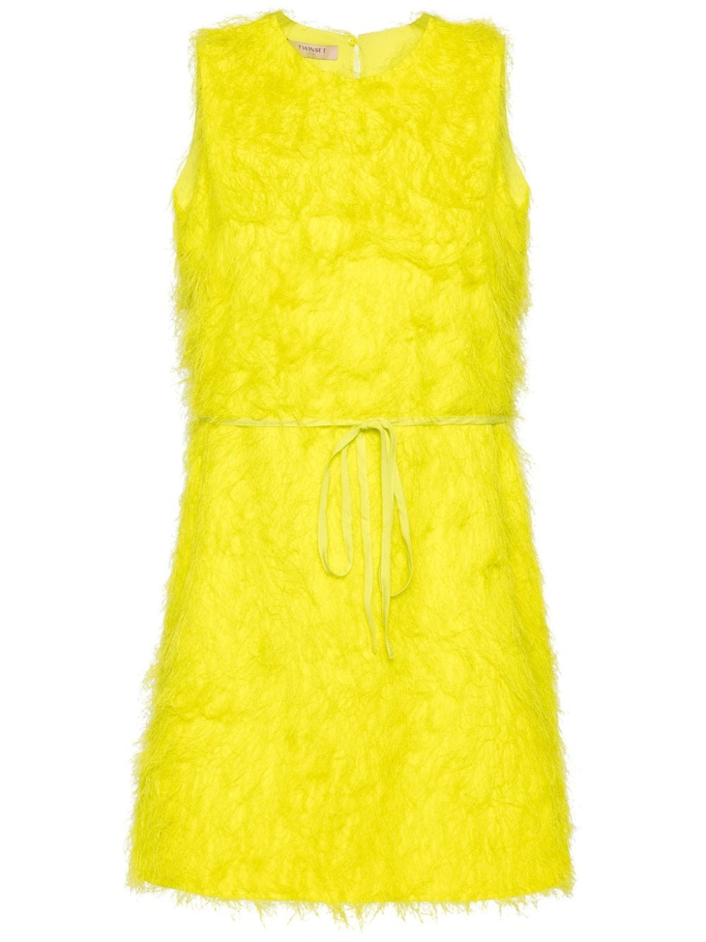 TWINSET Kleid mit Garndetail - Gelb von TWINSET