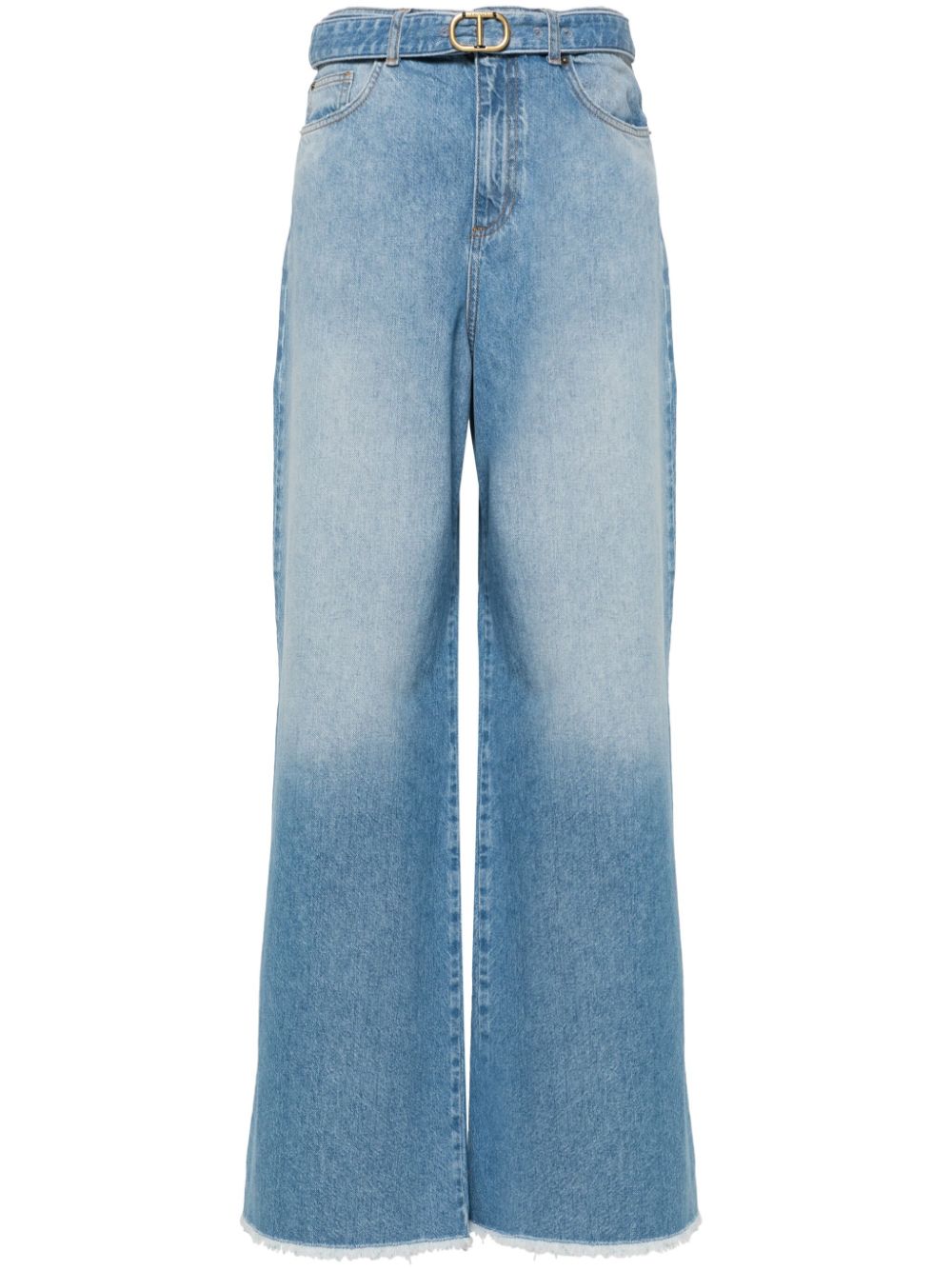 TWINSET Jeans mit weitem Bein - Blau von TWINSET
