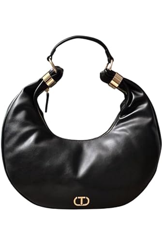 Twinset Milano Tasche Hobo Eclipse Grande Art. 252TB7091, Schwarz Twinset Milano Tasche Hobo Eclipse Grande Art. 252TB7091, Schwarz von TWINSET