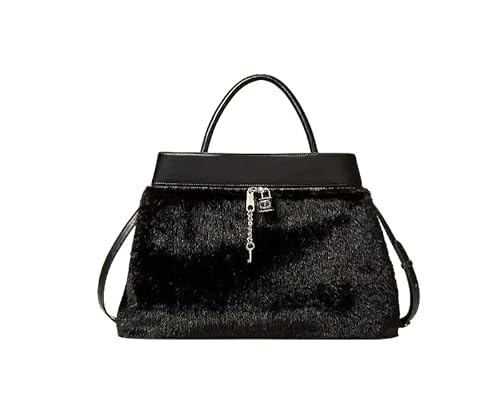 Twinset Milano Tasche Shopper aus Kunstfell mit Lock Art. 252TD8400 von TWINSET