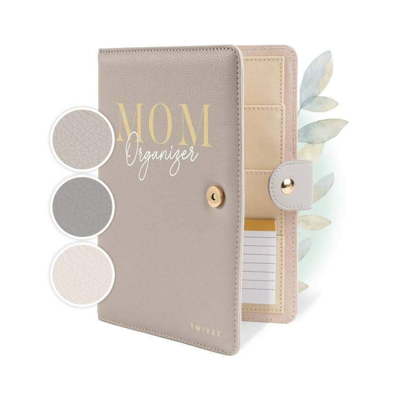 Twivee - Mutterpasshülle | Mom Organizer Mit Magnetverschluss Deutscher Mutterpass Mutter-Kind-Pass Inkl. Notizblock von TWIVEE