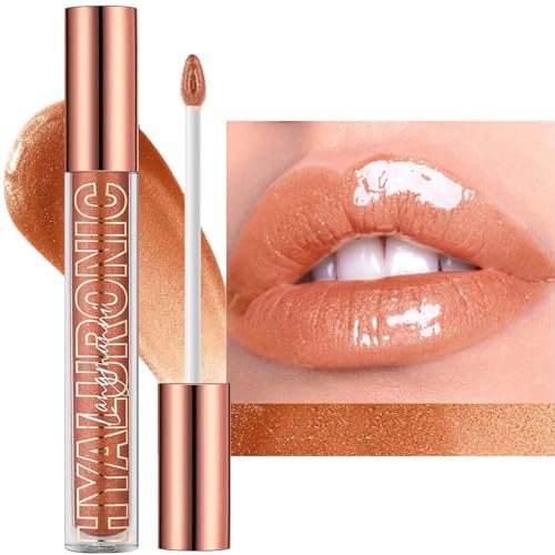 TWLBXMG - Lip Gloss mit Honig, Volumenlippengloss, Farbe Lipgloss, Lippenöl, Feuchtigkeitsspendend, Hochglanz, Vegan TWLBXMG - Lip Gloss mit Honig, Volumenlippengloss, Farbe Lipgloss, Lippenöl, Feuchtigkeitsspendend, Hochglanz, Vegan von TWLBXMG