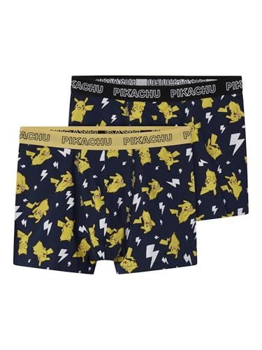 TWO SOON Boxershorts Pokemon 2er Pack, Navy Blazer, 110-116 von TWO SOON