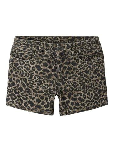TWO SOON Girl Shorts Slim Fit Leoprint von TWO SOON