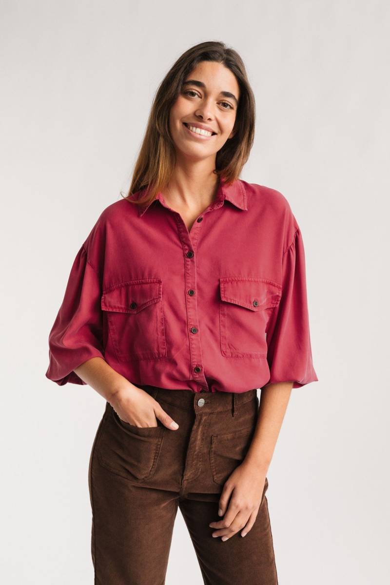 Bluse Hamushin Rot von TWOTHIRDS