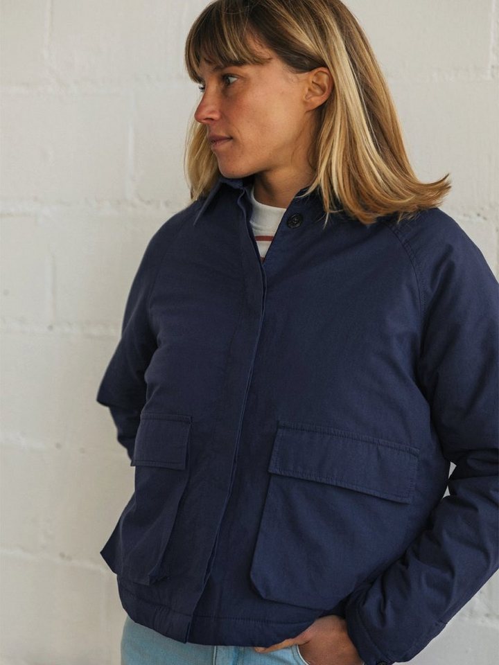 TWOTHIRDS Blusenjacke Makulova aus Bio-Baumwolle, recyceltes Polyester Futter von TWOTHIRDS