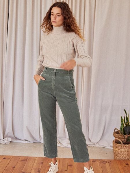 TWOTHIRDS Cordhose Vegan "Ontong" aus Bio-Baumwolle von TWOTHIRDS