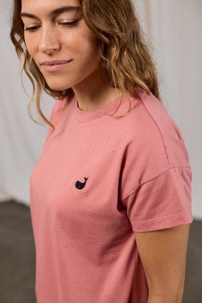 TWOTHIRDS Sepanggar Frauen T-Shirt nachhaltig Pink, Ochre und Picante von TWOTHIRDS