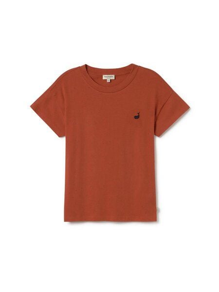 TWOTHIRDS Sepanggar Frauen T-Shirt nachhaltig Pink, Ochre und Picante von TWOTHIRDS