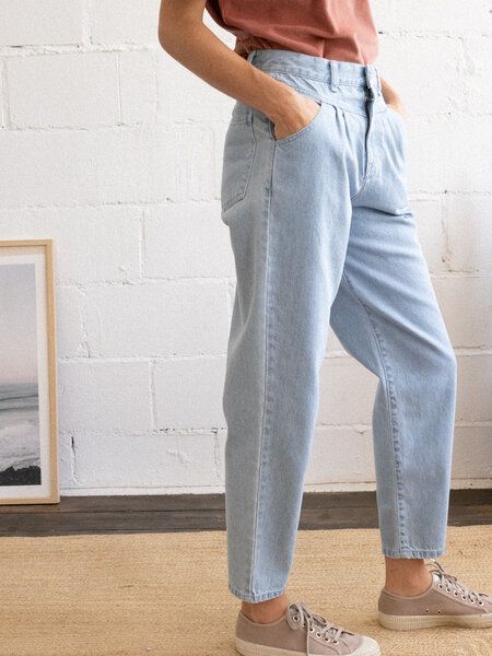 TWOTHIRDS Straight Leg Jeans Vegan "Kiritibati" aus Bio-Baumwolle von TWOTHIRDS
