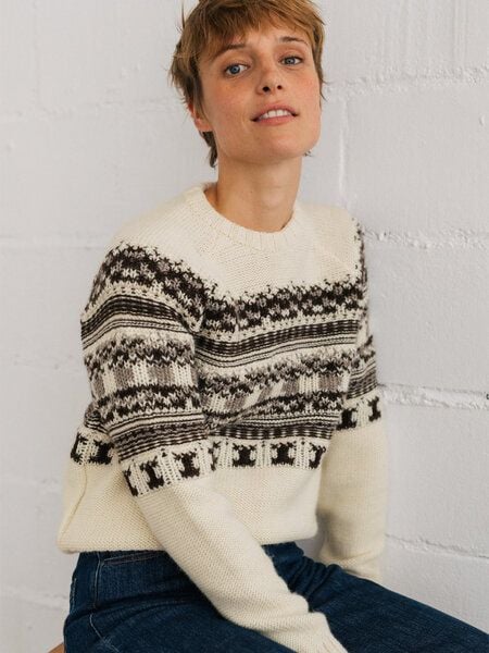 TWOTHIRDS Strickpullover BANTEN aus Merinowolle (Mulesing-free) von TWOTHIRDS