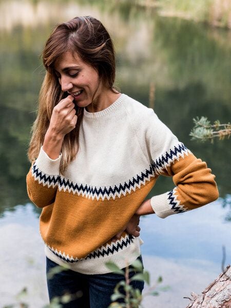 TWOTHIRDS Strickpullover Vegan "Sibu" aus 100% Premium Baumwolle von TWOTHIRDS