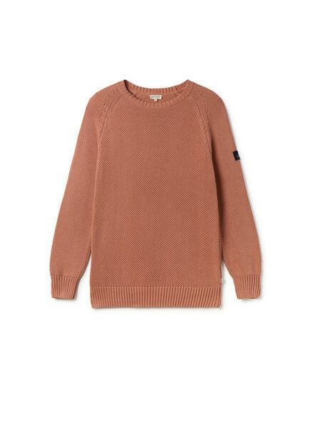 TWOTHIRDS Tortuga Strick Blue Ocean, Brick und Mustard von TWOTHIRDS