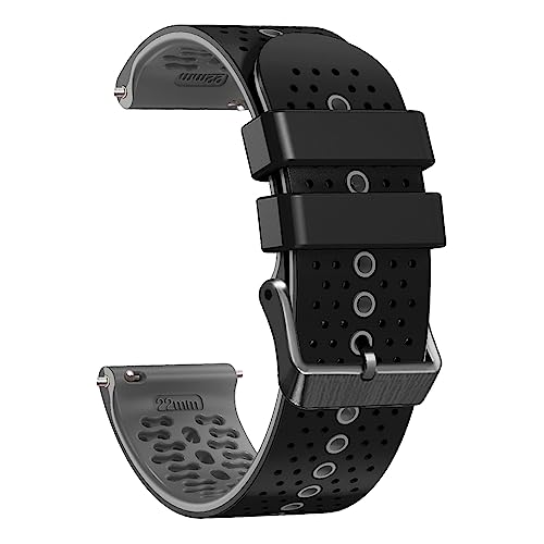TWRQA 22mm Silikon Armband Für Huawei Uhr GT5 GT 5 Pro 46mm Armband Smart Uhr Band Für Huawei GT 4 3 2 GT4 GT3 Pro 46mm Armband Uhrenarmbänder(Style E) von TWRQA