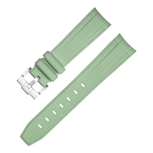 TWRQA Gummi-Uhrenarmband für Omega X Swatch Joint MoonSwatch Constellation Herren Damen Wasserdicht Sport 20 mm Uhrenarmband mit gebogenem Ende, 46, Achat von TWRQA