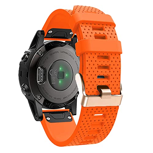 TWRQA Hot 20 mm Uhrenarmband für Garmin Fenix 5S/Fenix 5S Plus/Fenix 6S Smartwatch-Armband, Silikon, Easyfit, 20mm Fenix 5S Plus, Achat von TWRQA