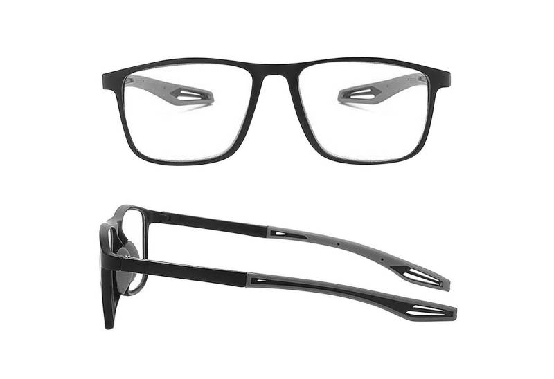 TWSOUL Lesebrille Ultraleichte, einfache Brille mit Blaulichtfilter, HD-Lesespiegel mit schwarzem Rahmen von TWSOUL