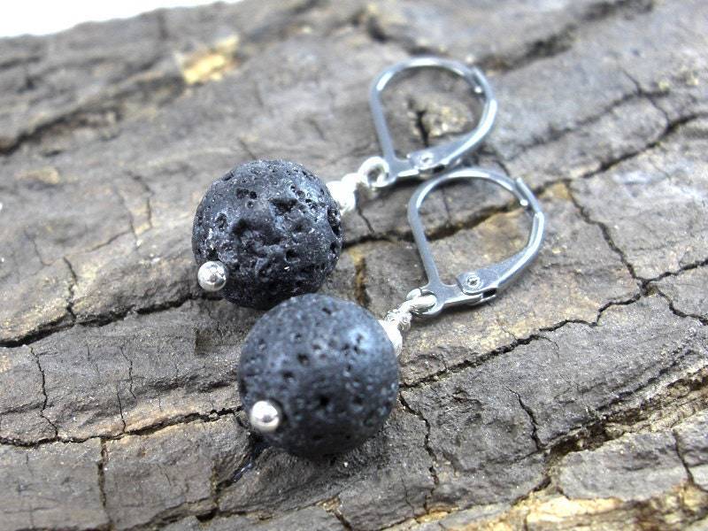 Ohrhänger Lava von TWforSallyBelle