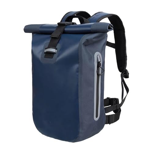 20L wasserdichte Tasche PVC River Trekking Rucksack Outdoor Abenteuer Strand Ausrüstung Rafting Creek Schwimmen Sport Drybag hermetische(Blue) von TXLEAPEY